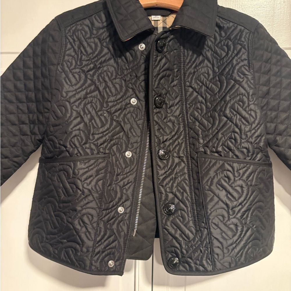 Burberry Black Quilted Jacket